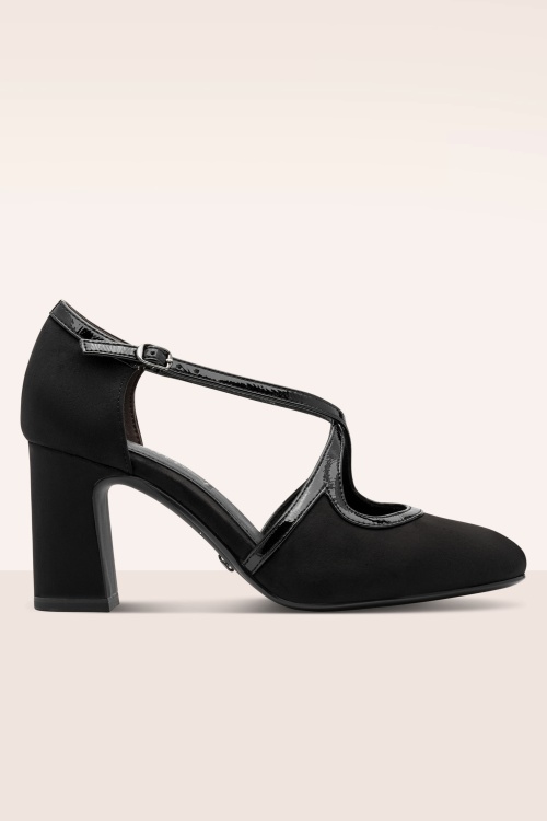 Tamaris - Yana pumps in zwart