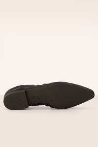 Paul Green - Charlotte Pointed flats van leder in donkerbruin 6