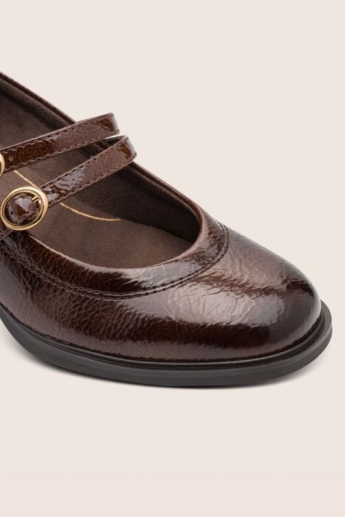 Jana Shoes - Marina Softline Vegan pumps in mokka 3