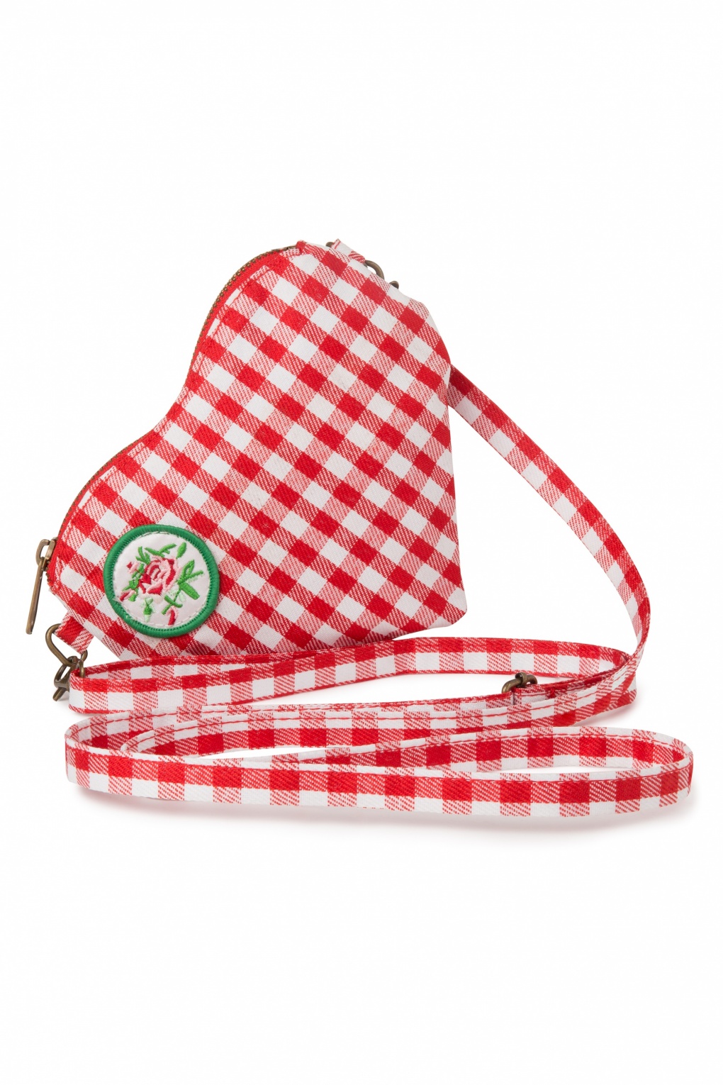 heart bag red