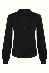 King Louie - Carina Tulum Blouse in Black 2