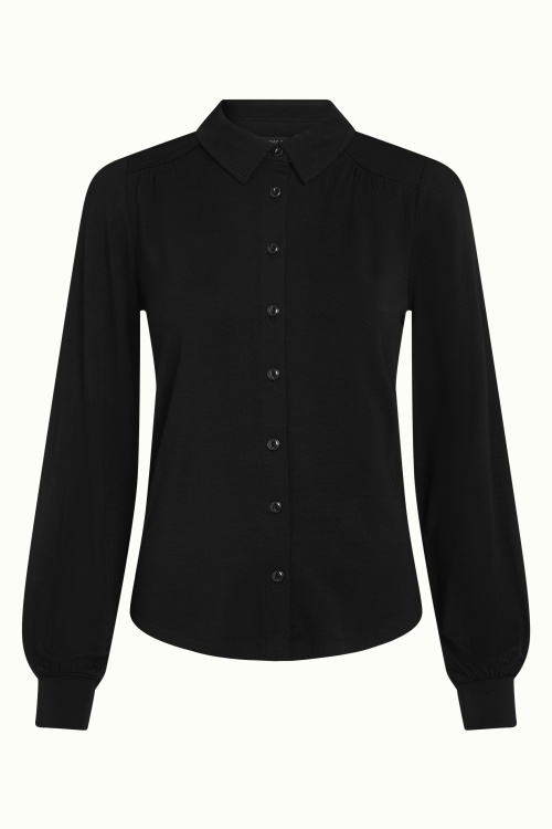 King Louie - Carina Tulum Blouse in Black 2