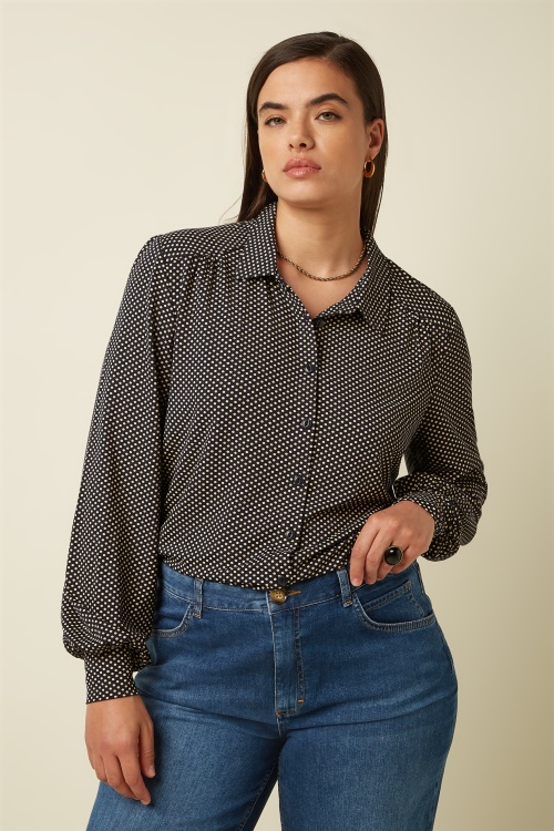 King Louie - Marina Piper Top in Ink Blue