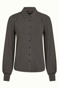King Louie - Carina Piper Blouse in Ink Blue 2