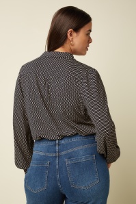 King Louie - Carina Piper Blouse in Ink Blue 4