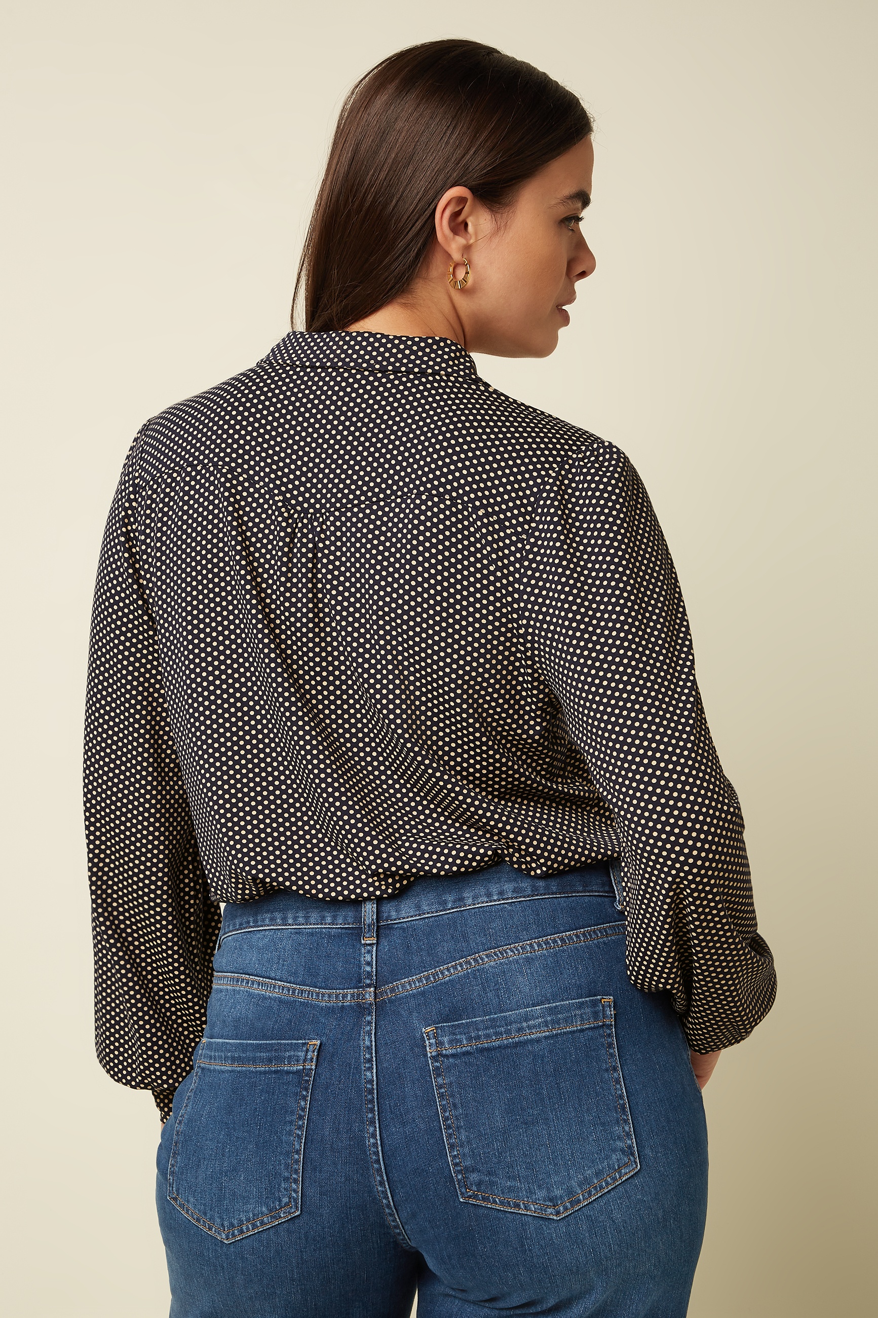 King Louie - Carina Piper Blouse in Ink Blue 4