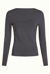 King Louie - Marina Piper Top in Ink Blue 2