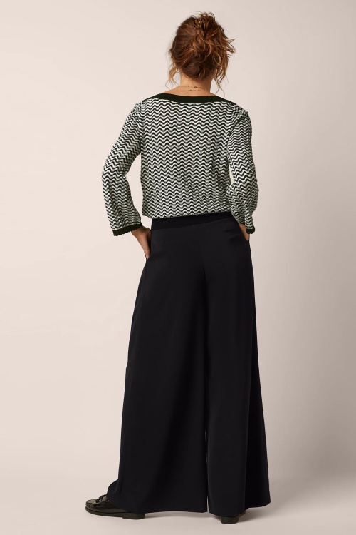 King Louie - Marnie Fanna Pants in Black 5