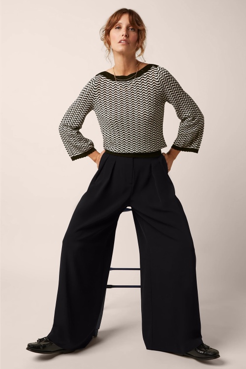 King Louie - Marnie Fanna Pants in Black 2