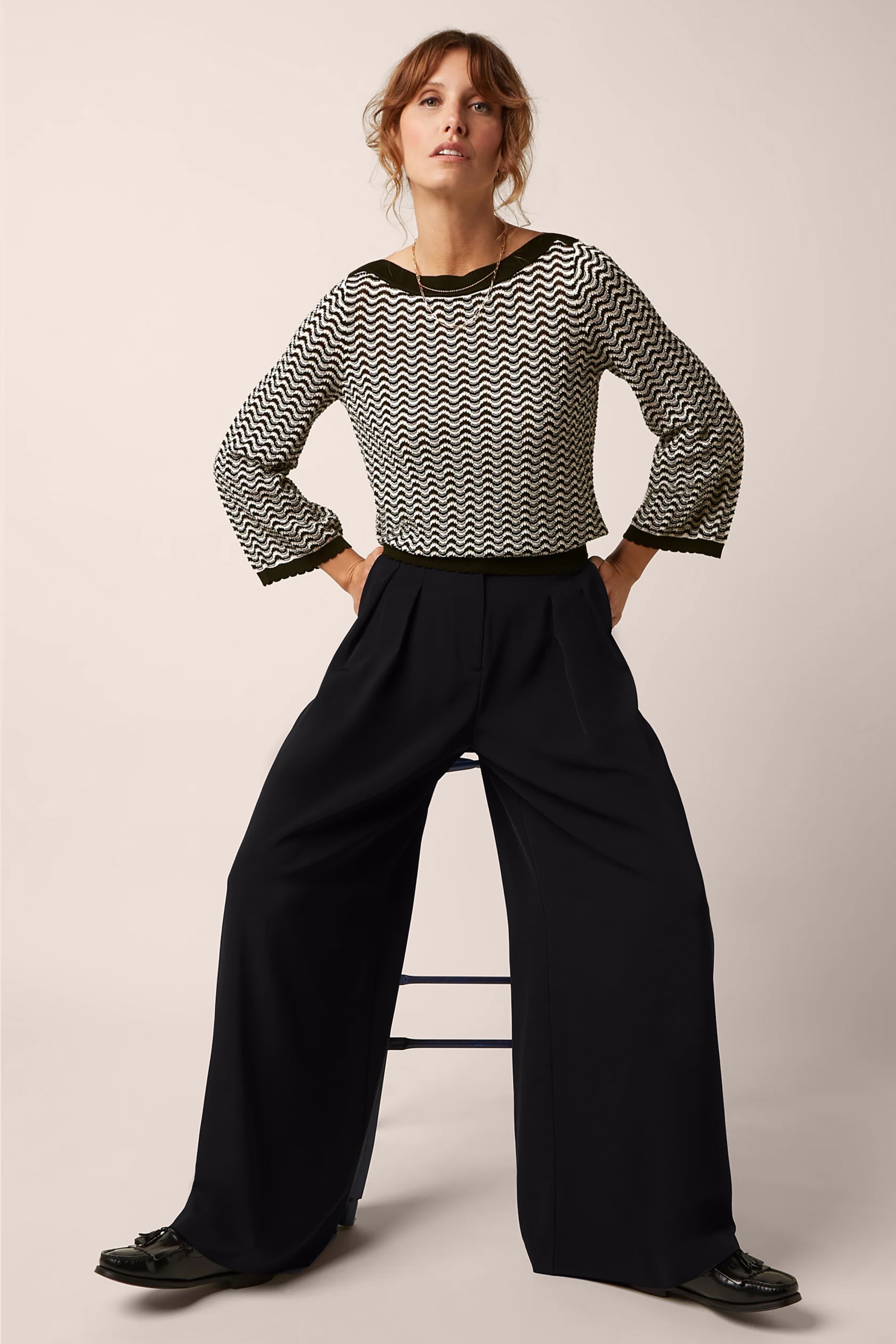 King Louie - Marnie Fanna Pants in Black 2