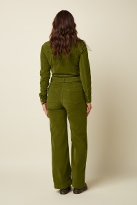 King Louie - Mia Baby Cord jumpsuit in posey groen 5