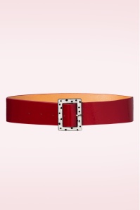 Banned Retro - Chenelle Belt in Red