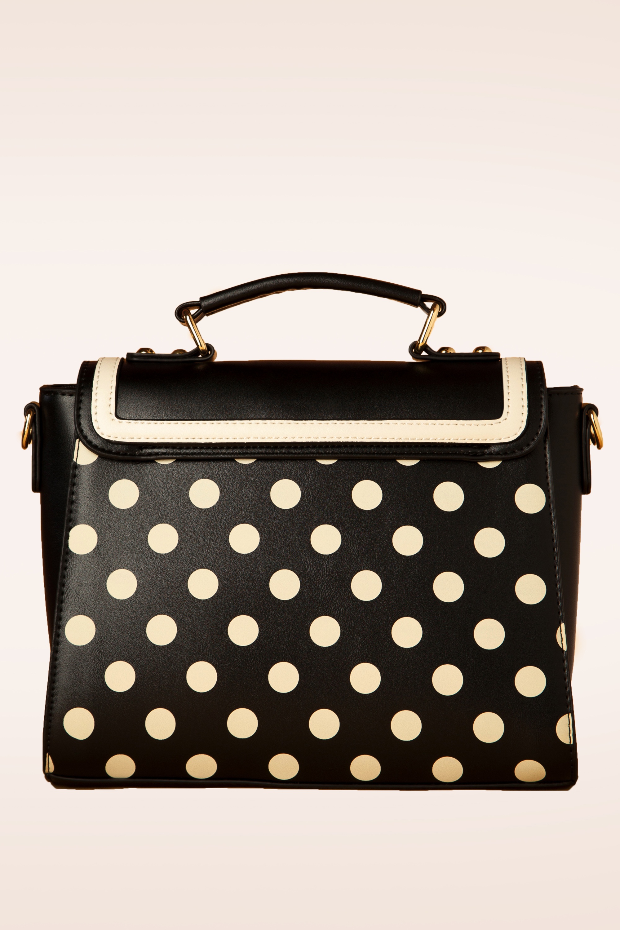 Banned Retro - Retro Influencer handtas in zwart 3