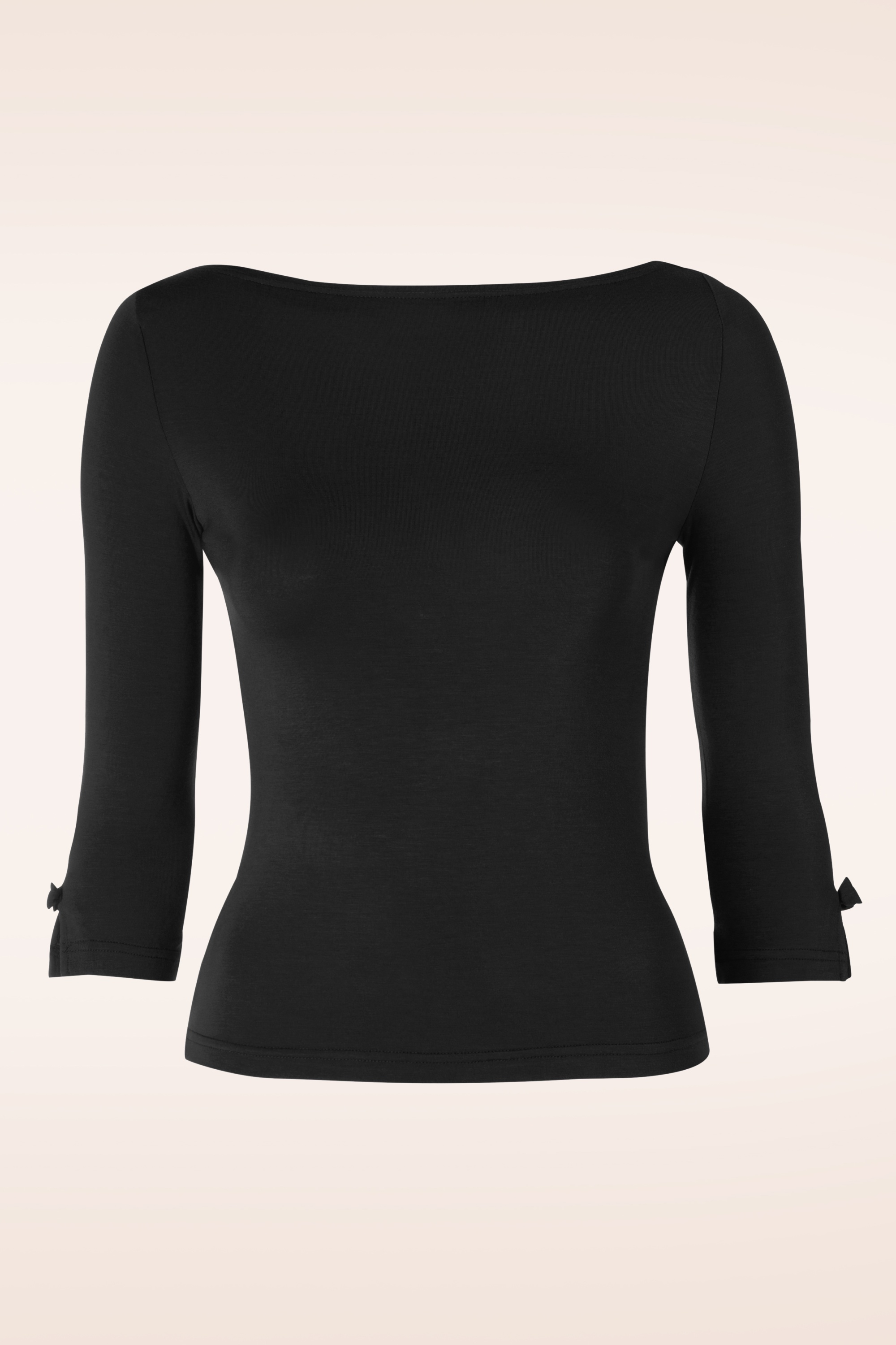 Banned Retro - Modern Love Top in zwart