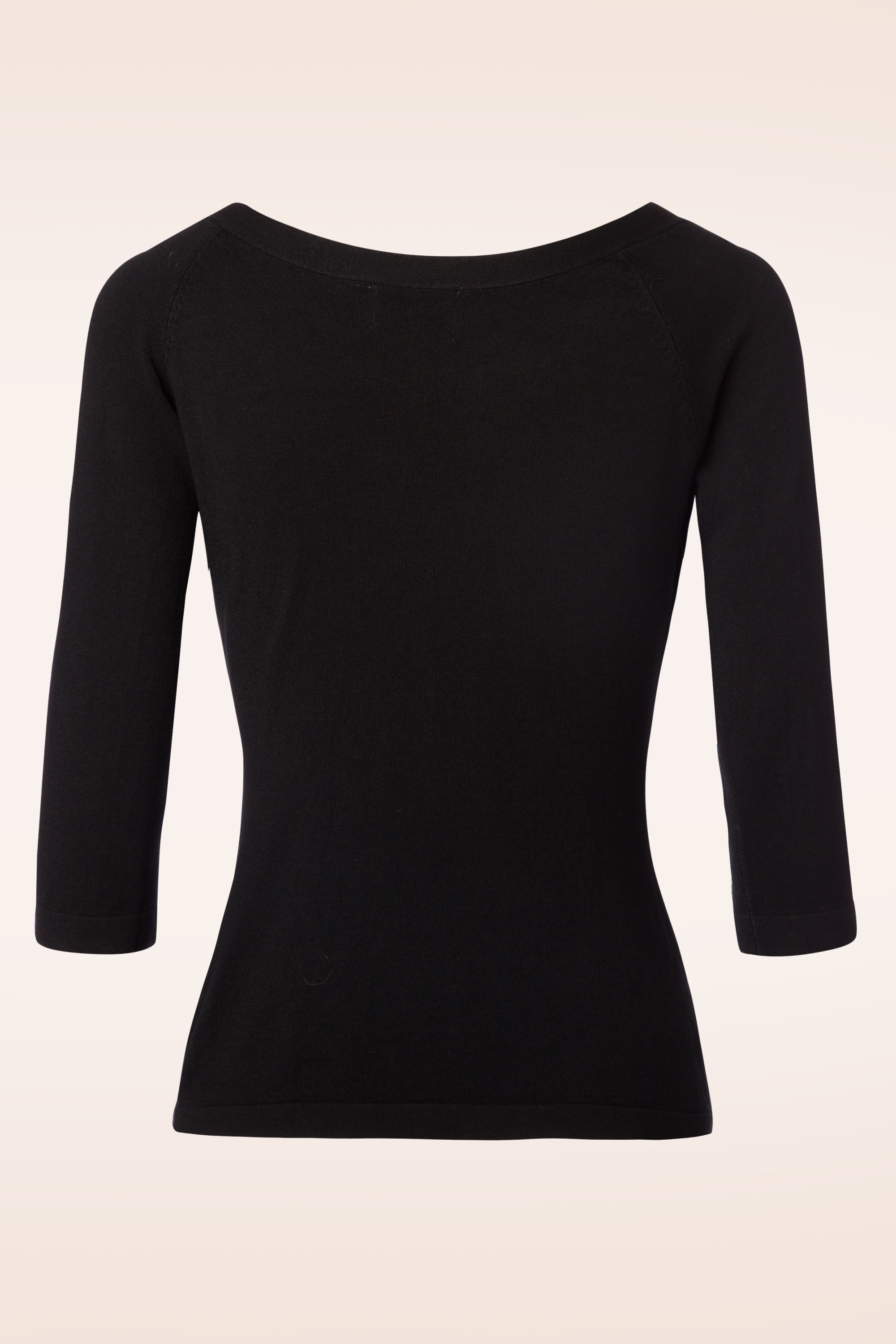 Banned Retro - Pretty Illusion Top in Black 4