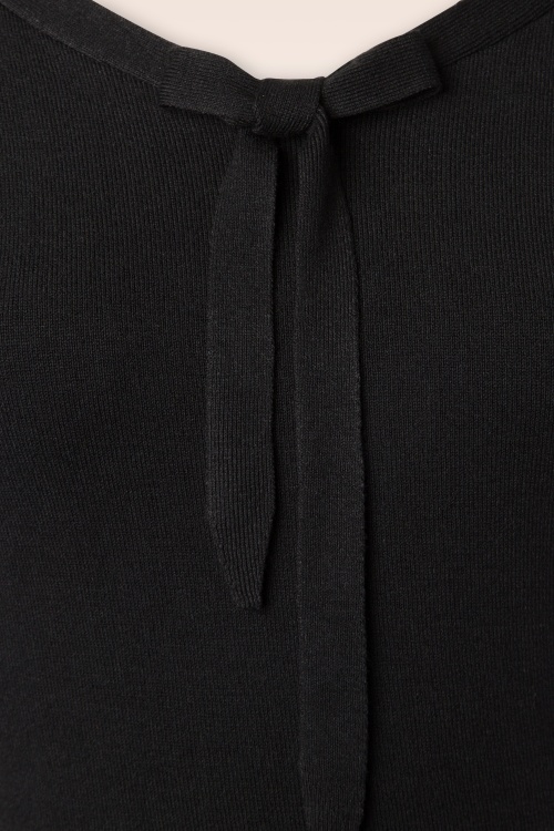 Banned Retro - Pretty Illusion Top in Black 3
