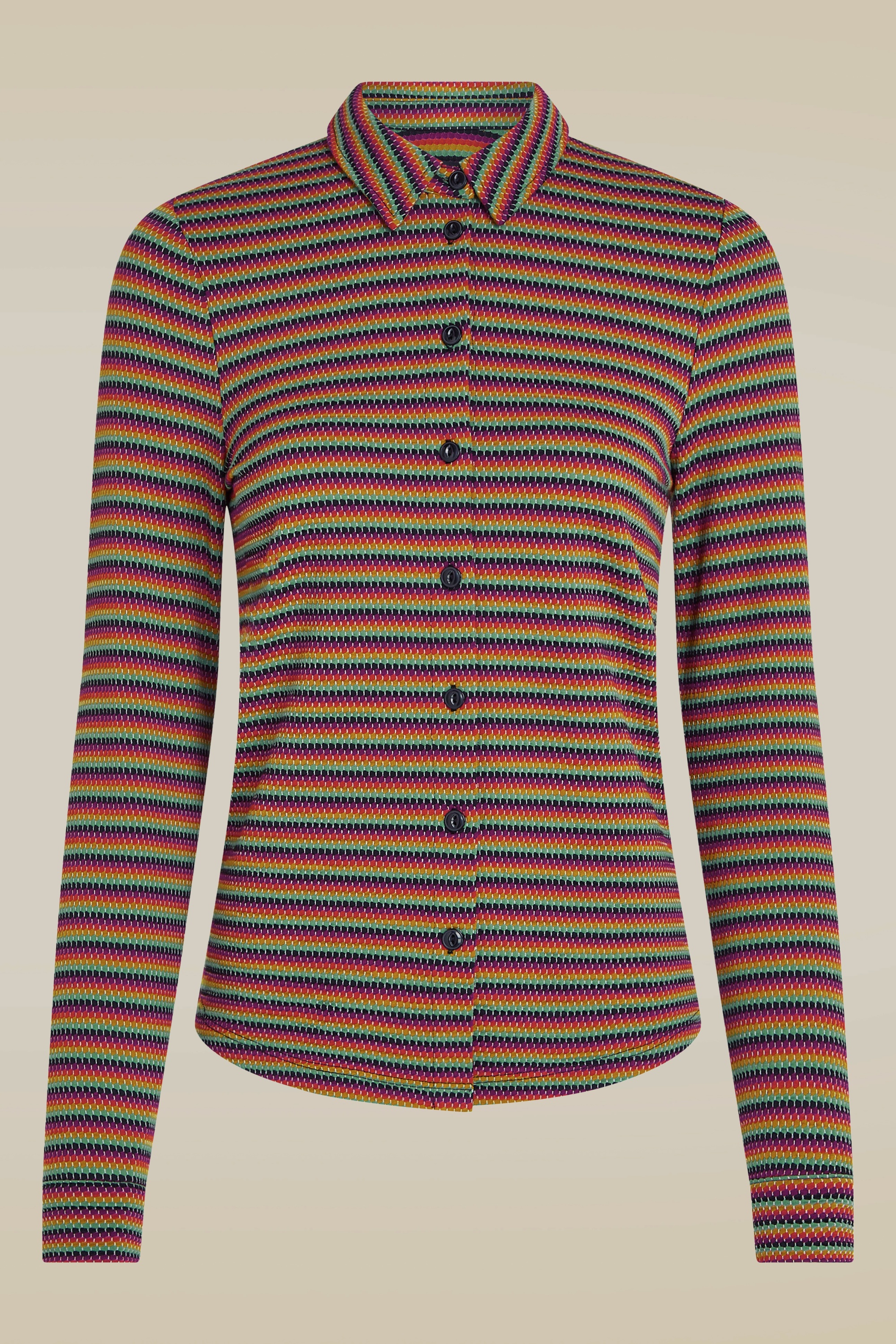 King Louie - Beebop Stripe Blouse in Multi Colour 2