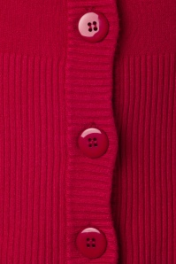Banned Retro - Dolly Cardigan in leuchtendem Rot 2