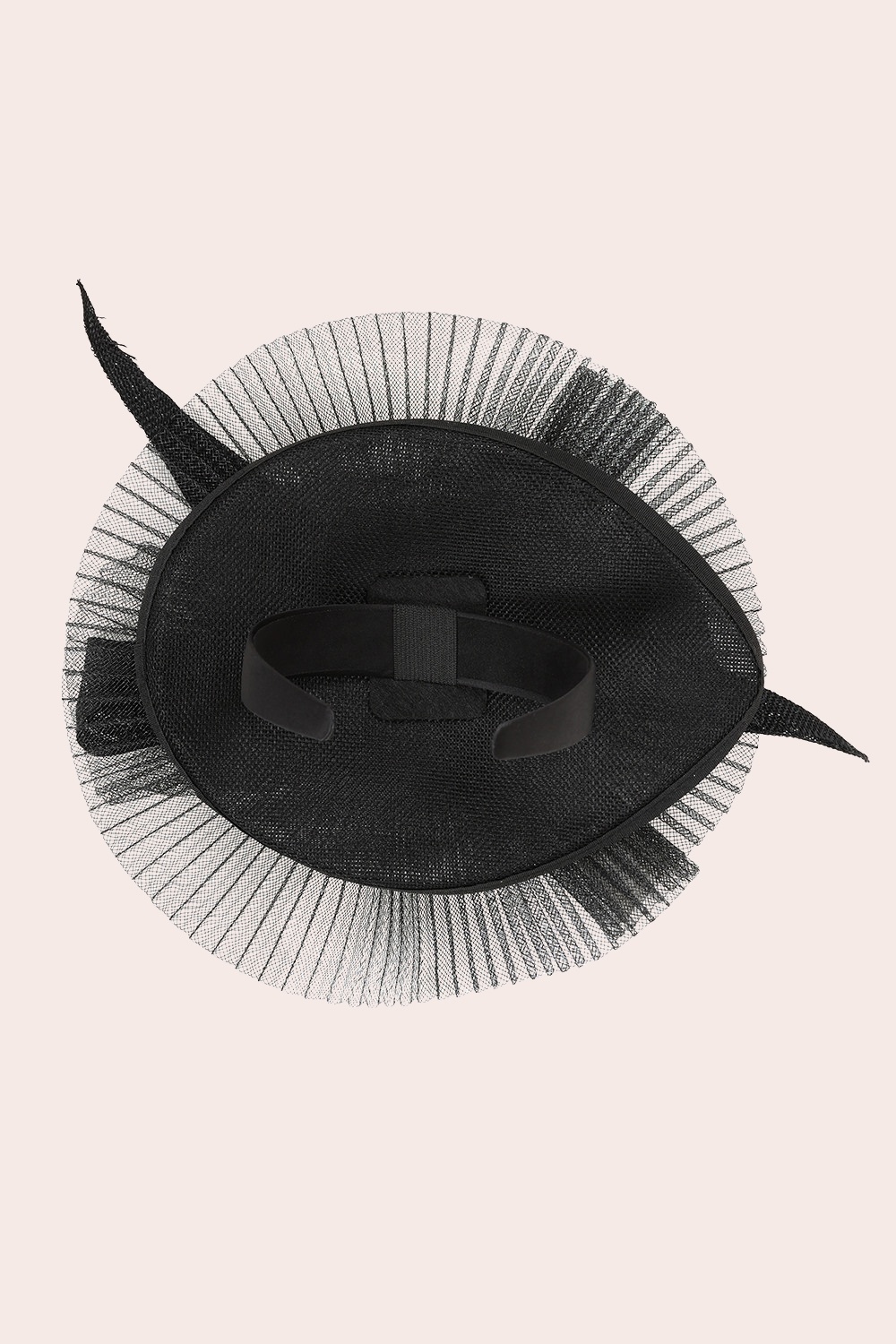 Banned Retro - Lady Lou Fascinator in Schwarz 4