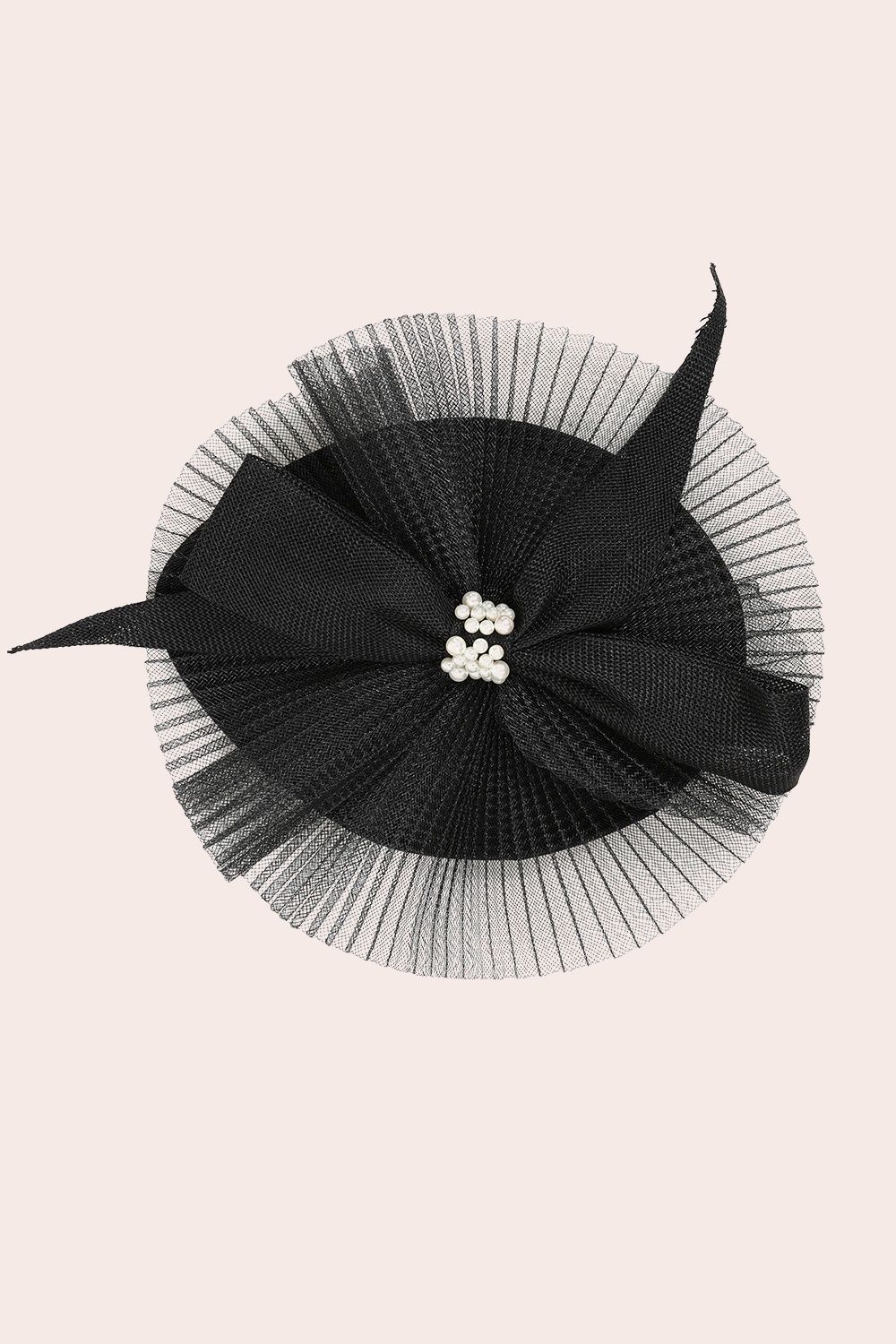 Banned Retro - Lady Lou Fascinator in Schwarz 3