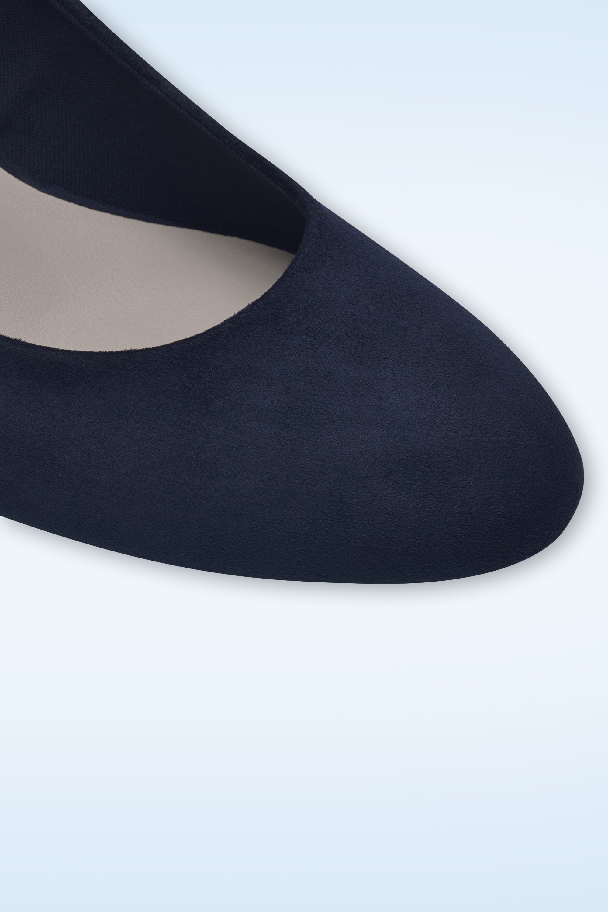 Tamaris - Sally Vegan Suede pumps in navy 3