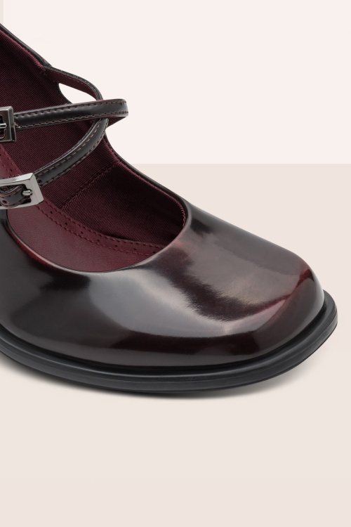 Tamaris - Main Character Mary Jane pumps in merlot 3