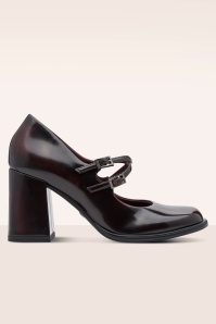 Tamaris - Main Character Mary Jane pumps in merlot 2