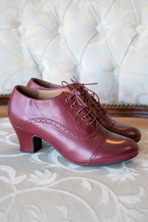 Miz Mooz - Fly Shoe Booties in bordeauxrood 2
