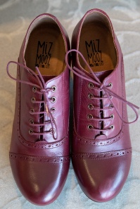 Miz Mooz - Fly Shoe Booties in bordeauxrood 3
