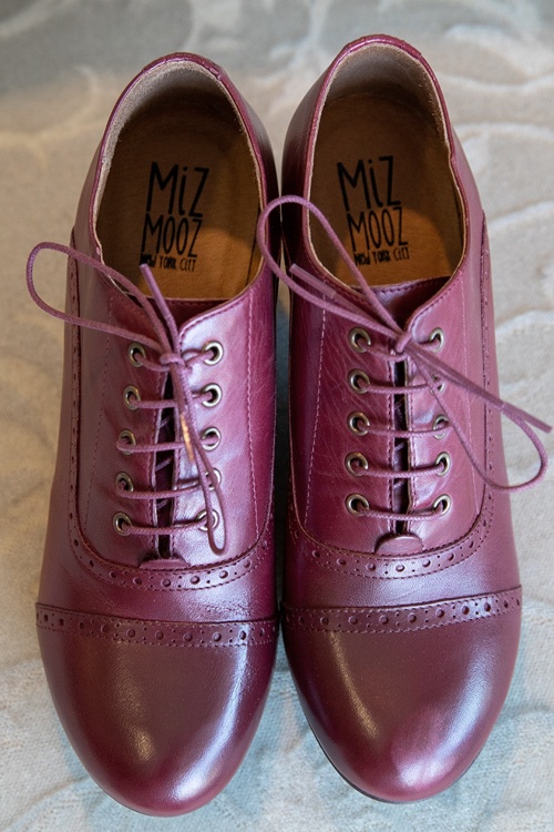Miz Mooz - Fly Shoe Booties in bordeauxrood 3