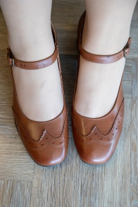 Miz Mooz - Gwinn Mary Jane pumps in cognac 3