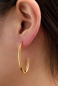 Day&Eve by Go Dutch Label - Easy Does It open oorringen in goud
