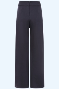 Vintage Chic for Topvintage - Topvintage exclusive ~ Tara Tailored Comfort pantalon in navy 2