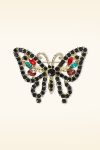 Day&Eve by Go Dutch Label - Sparkly Butterfly Brooch