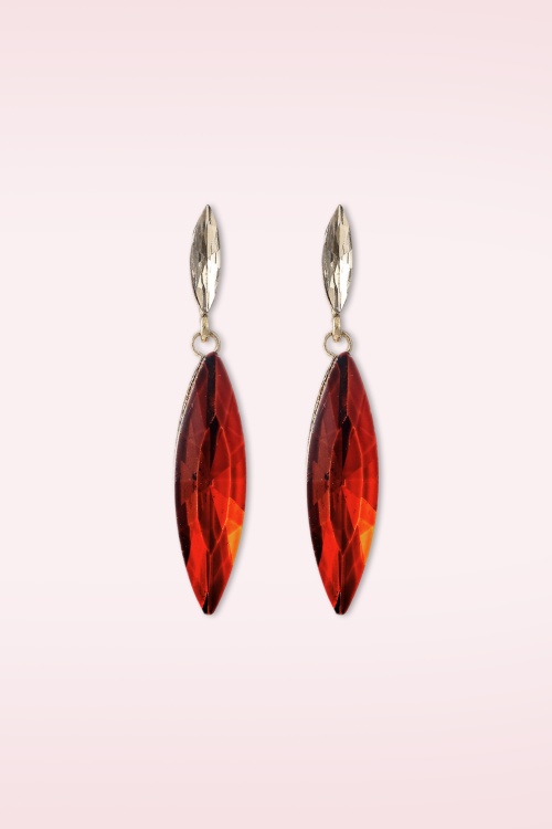 Day&Eve by Go Dutch Label - Autumn Glow Earrings in Burnt Amber 2