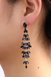 Day&Eve by Go Dutch Label - Fontain Earrings in Black and Gold