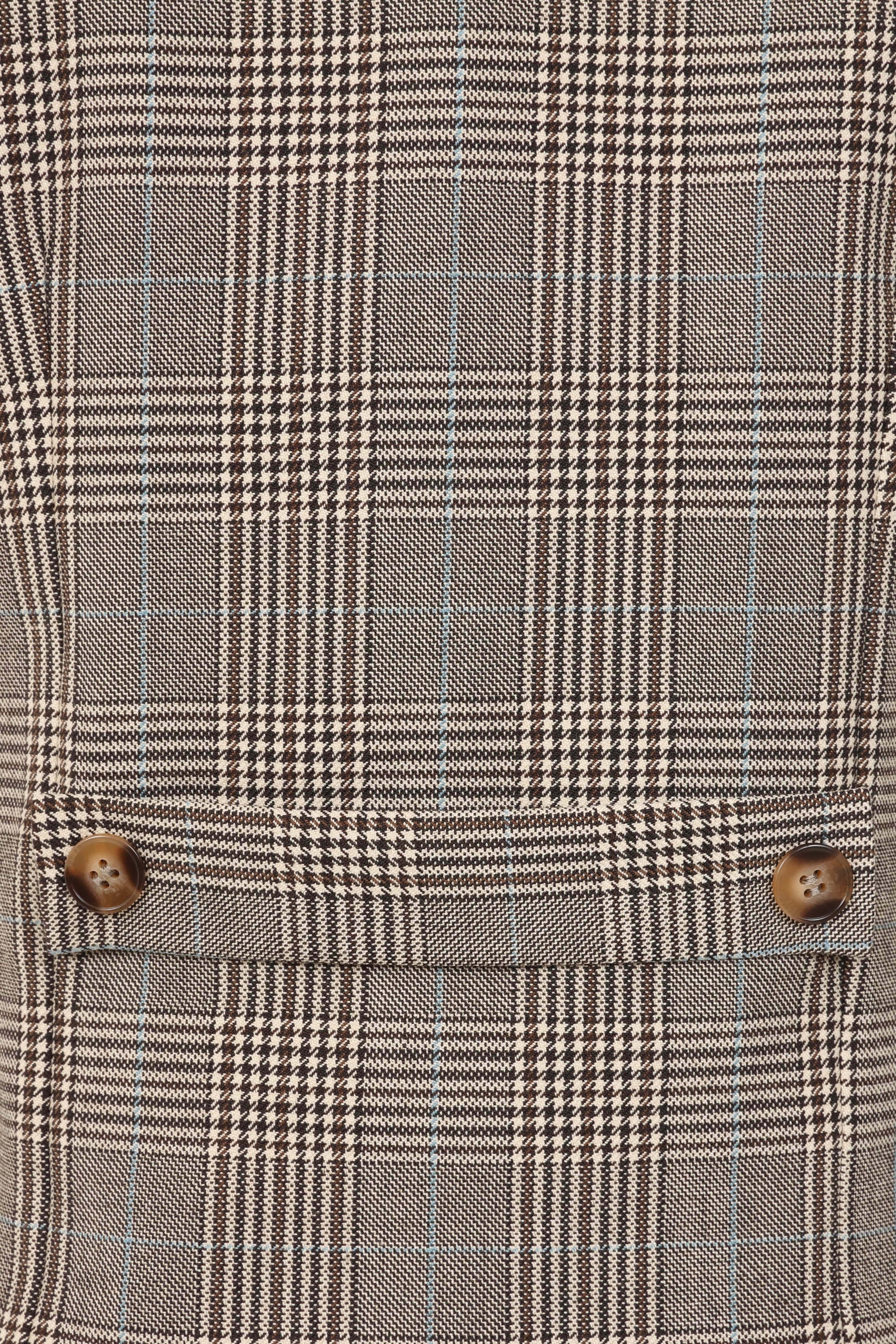 Banned Retro - Selma Prince Of Wales Waistcoat in Brown 6