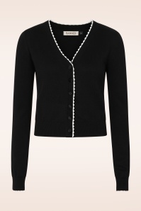 Banned Retro - Mara Cardigan in Black