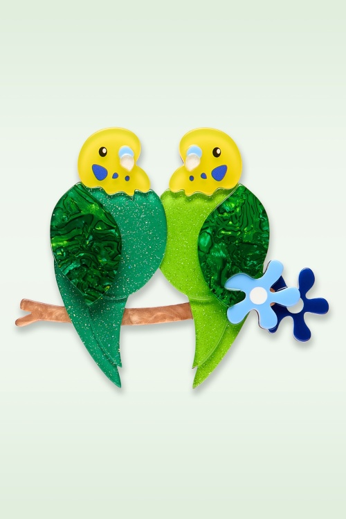 Erstwilder - Best Budgies broche
