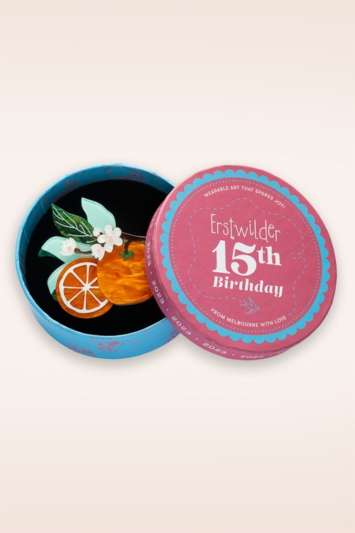 Erstwilder - Orange Crush broche 2