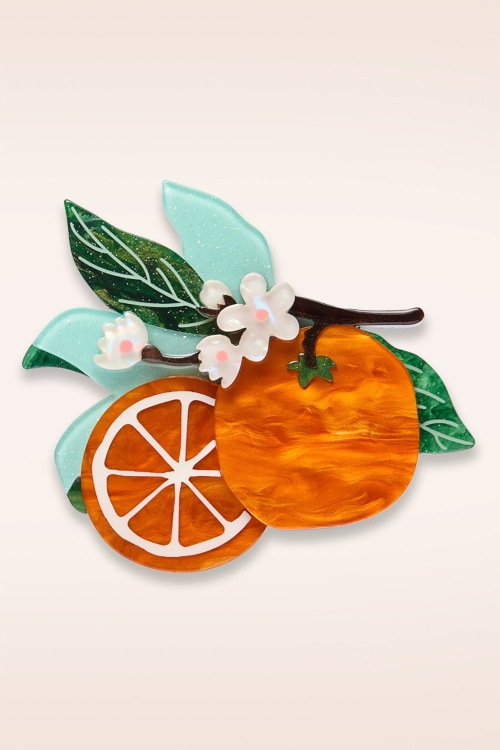 Erstwilder - Orange Crush broche