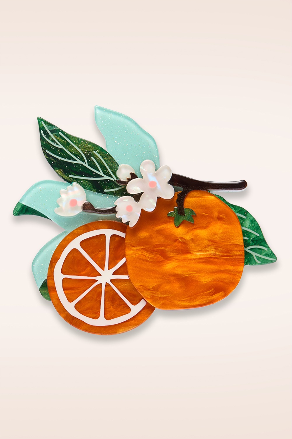 Erstwilder - Orange Crush broche