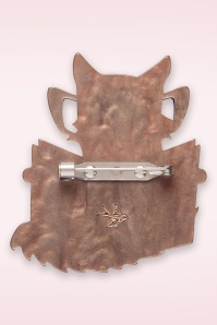 Erstwilder - Broche Puss in Books  3