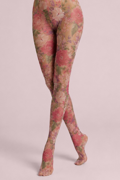 Pamela Mann - Watercolour Floral Printed panty