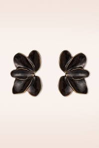 Day&Eve by Go Dutch Label - Autumn Lily Stud Earrings in Brown 2