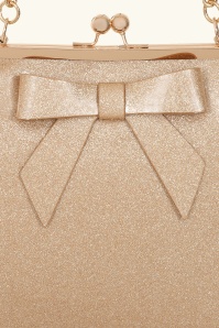 Banned Retro - American Vintage Sparkle Bag in Gold 2