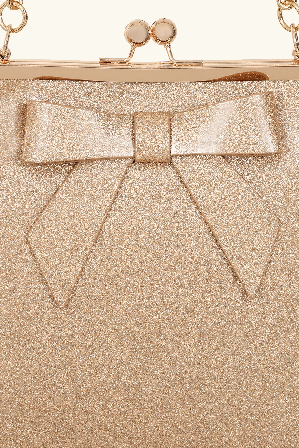 Banned Retro - American Vintage Sparkle Bag in Gold 2