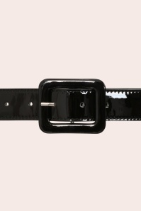 Banned Retro - Jukebox Patent Belt in Black 2