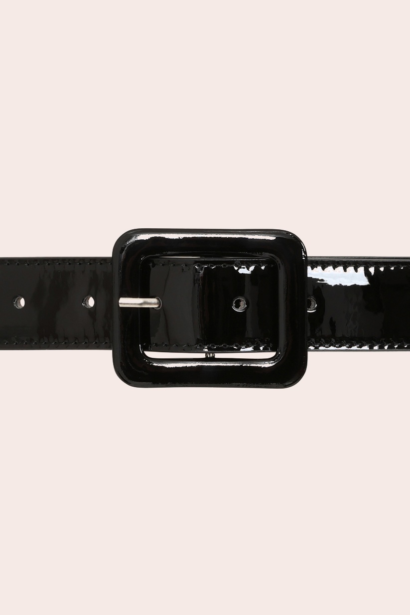 Banned Retro - Jukebox Patent Belt in Black 2