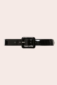 Banned Retro - Jukebox Patent Belt in Black